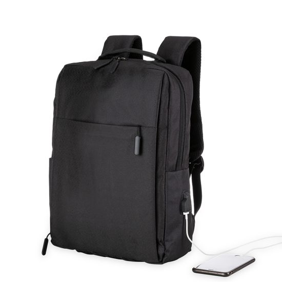 MOCHILA DE NYLON USB 20L
